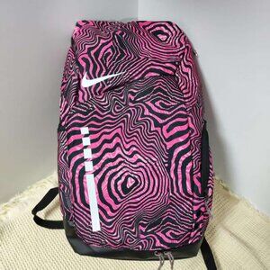 ⛱️Nike Women's Pink and Black Swirl Backpack